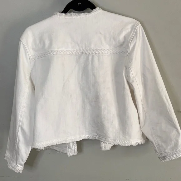 Liverpool Women's White Cropped Blazer - Picture 5 of 7